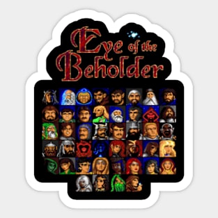 Eye of the Beholder (CHAR) Sticker